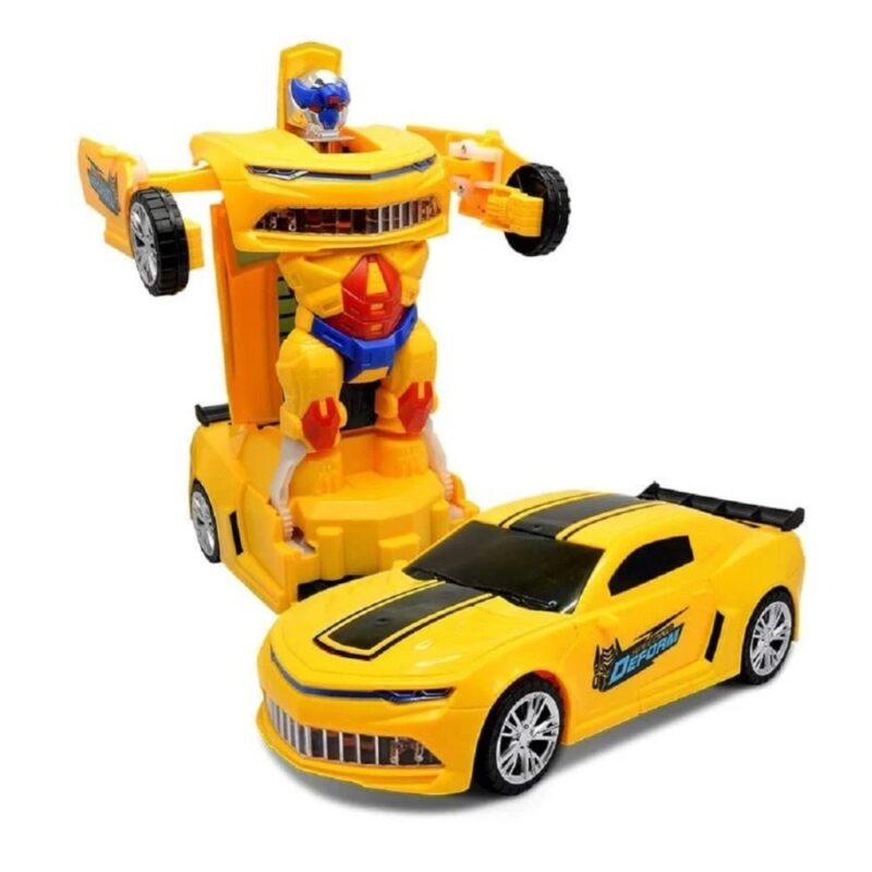 Yellow Transformer Robot Car for best children’s gift