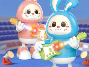 Dancing Rabbit Guitarist Musical Toy